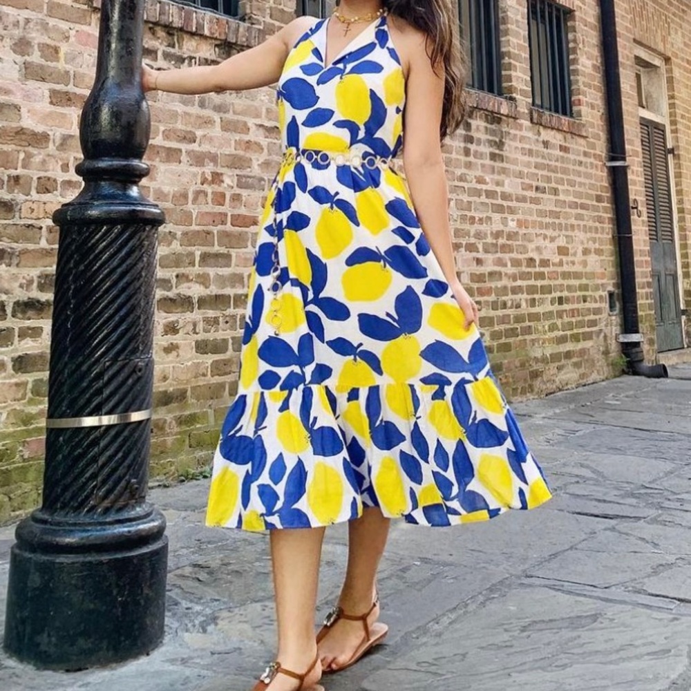 Aloft Lemon Dress
